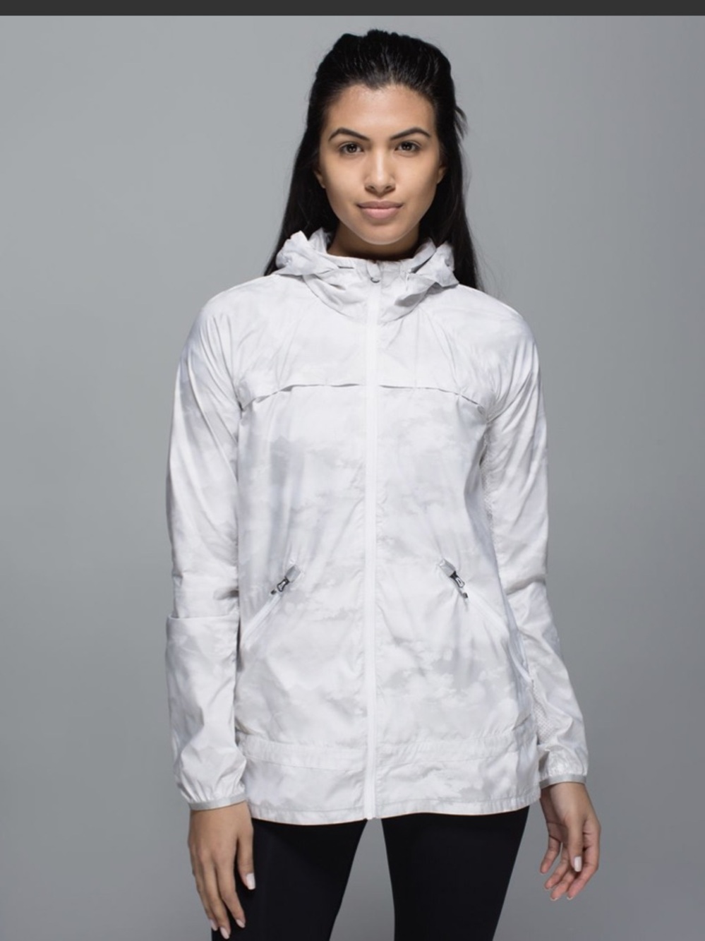 lululemon Miss Misty Jacket II Abstract Windbreaker Size 4